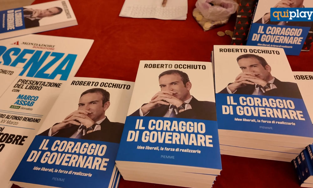Occhiuto: “se il coraggio ha cambiato la Calabria, può cambiare anche l’Italia”