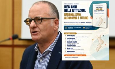 Cosenza: il futuro delle regioni e lo spopolamento. Mimmo Bevacqua presenta il suo libro