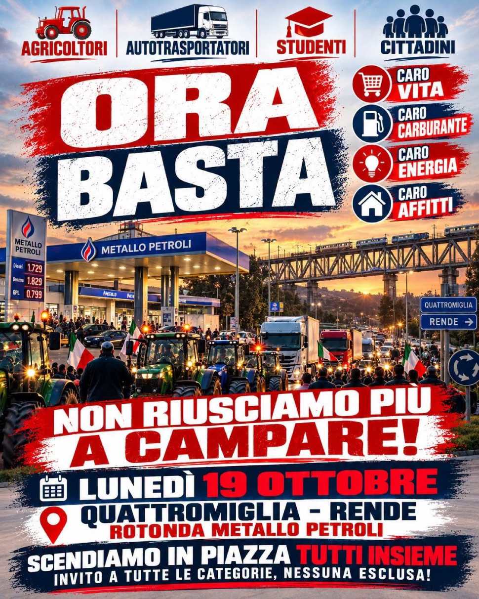 Salvini conferma l'incontro il 20, autotrasportatori «se non avremo risposte concrete andremo avanti» 54 protesta rende 20 incontro salvini