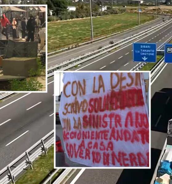 scontri al nord - la protesta al sud 03