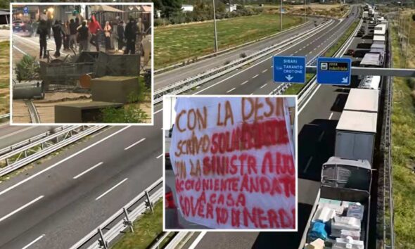 scontri al nord - la protesta al sud 03