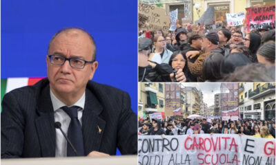 valditara protesta scuola