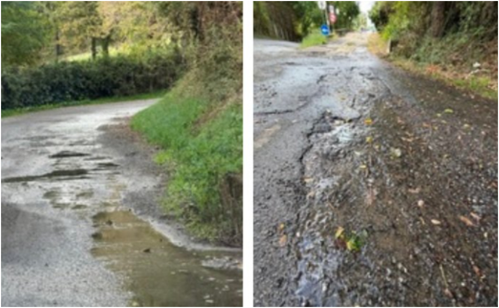 Rende, residente di via Vallone presenta un esposto: «da giorni una perdita idrica mette a rischio la strada» 53 via vallone